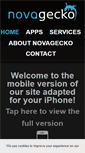 Mobile Screenshot of novagecko.com